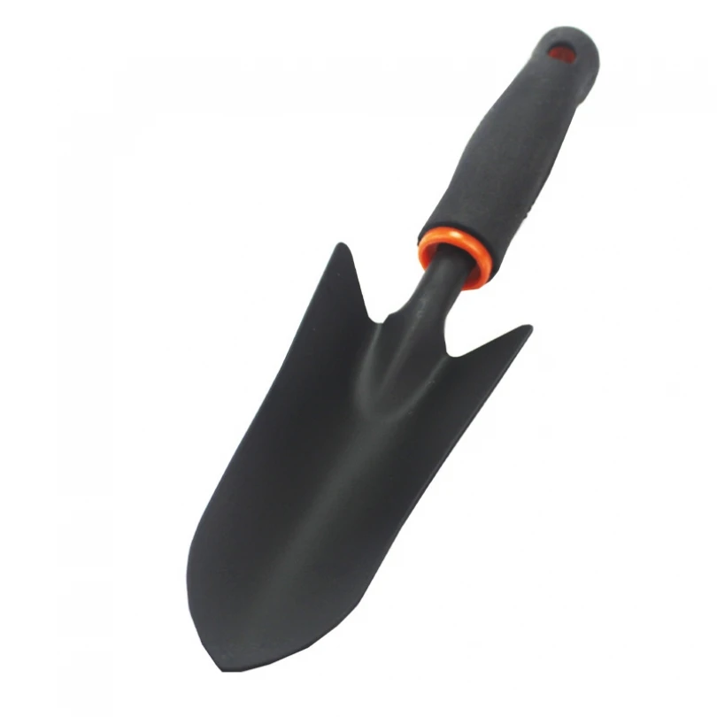 

Garden Shovel Thicken Iron Head Flower Shovel for Gardening Tool Soft Glue Handle Narrow Shovel