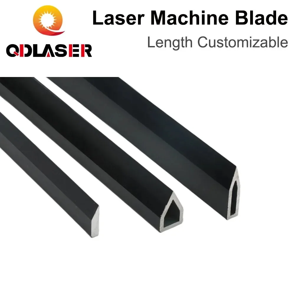 

QDLASER High Quality Aluminum Alloy Knife Strip 8x35mm/16x25mm/5x20mm Blade Knifes for CO2 Laser Cutting and Engraving Machine