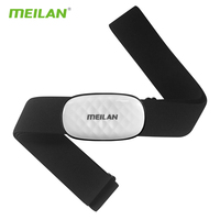 MEILAN C5 Heart Rate Monitor Sensor Chest Strap Wireless Tracker Rechargeable Battery Charger Stores Of Data For Fitness Cycling