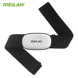 MEILAN C5 Heart Rate Monitor Sensor Chest Strap Wireless Tracker Rechargeable Battery Charger Stores Of Data For Fitness Cycling