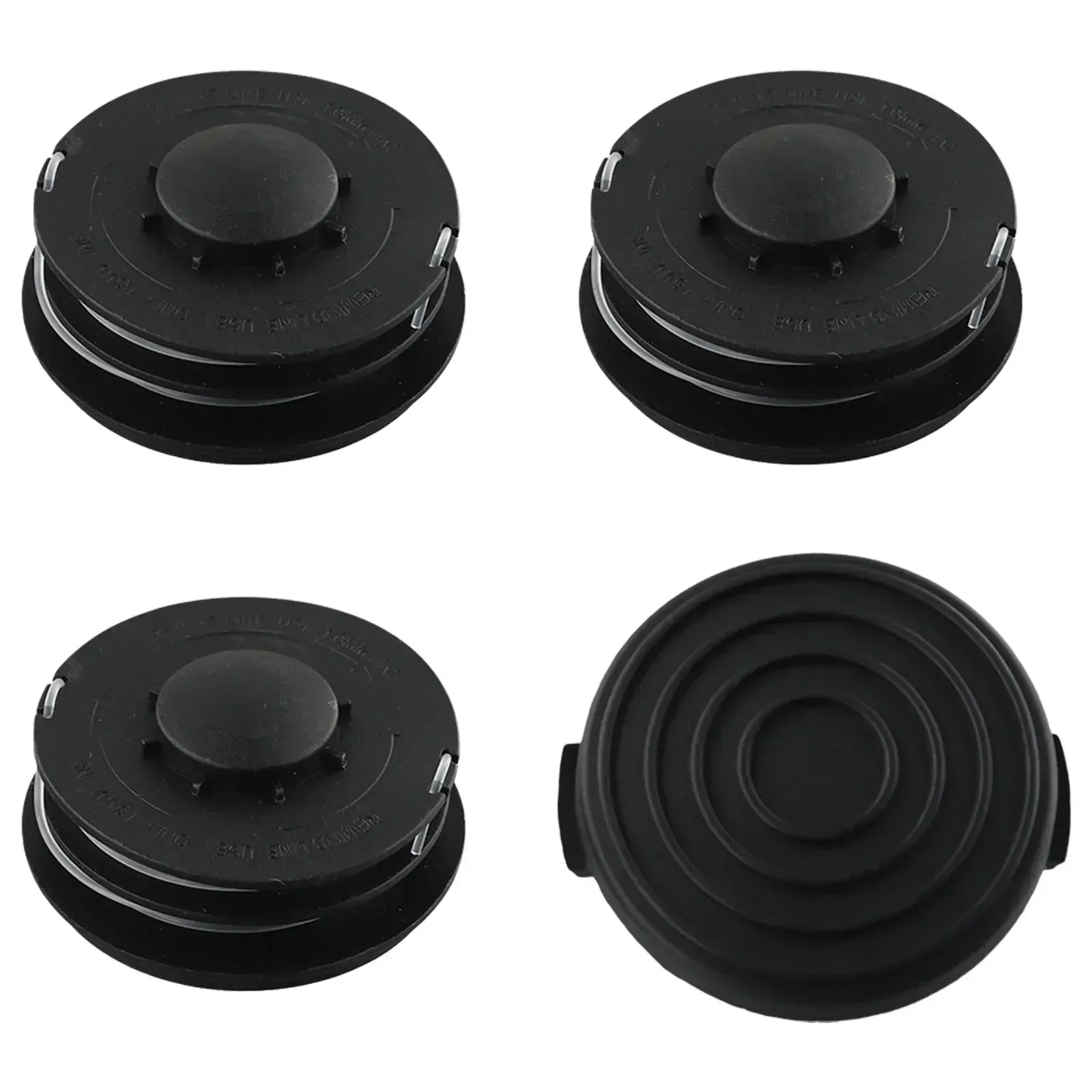 Lawn Trimmer Cap Cover Trimmer Head Set Suitable For Einhell GC-ET 4530 3405685 Spools Grass Trimmer Lawn Mower Replacement Tool