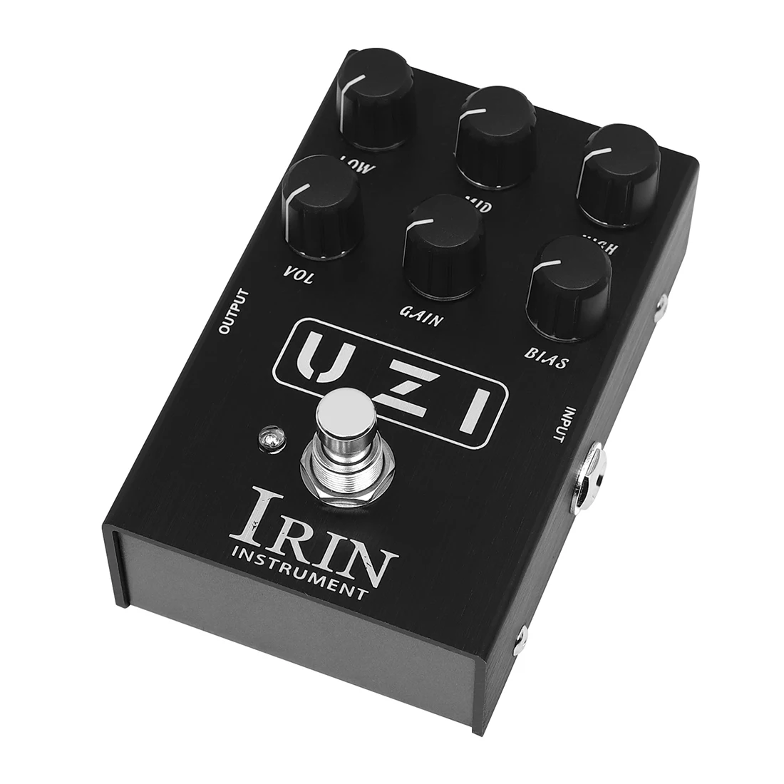 IRIN AN-35 UZI Heavy Metal Distortion Guitar Pedal Switch Easily Between American Distortion and British Distortion by BIAS Knob