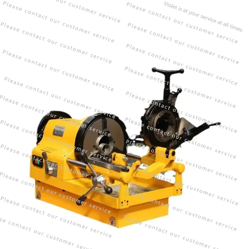 New Electric Portable Pipe Threading Machine Automatic Construction Equipment for External Thread Manufacturing