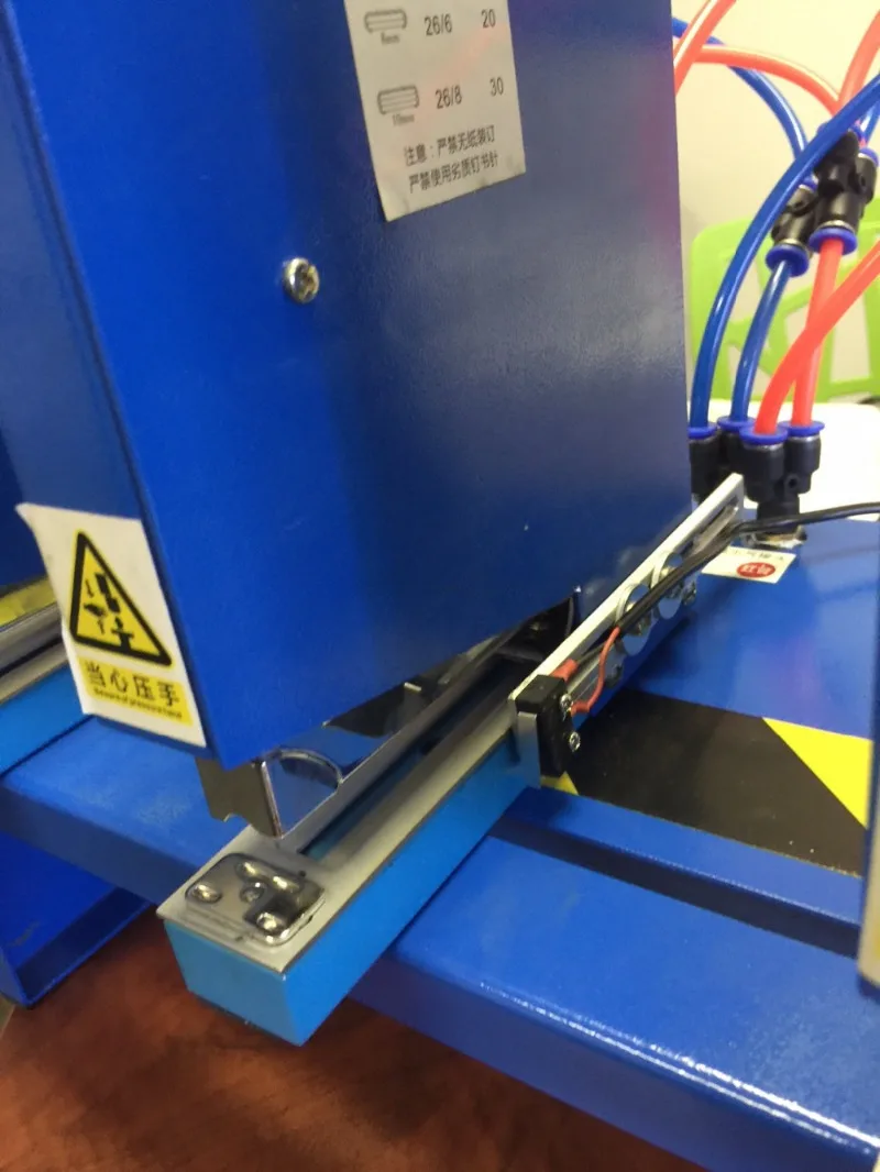 Auto Electric Pneumatic Double Head Cardpacking Stapler