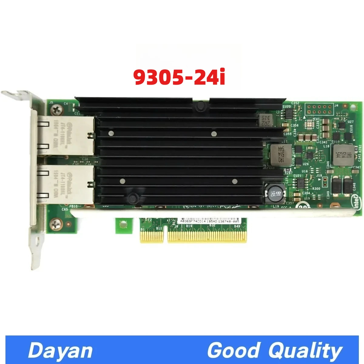 X540-T2 Dual Port RJ45 - 10Gbps Low Profile PCIe-x8 CNA Card