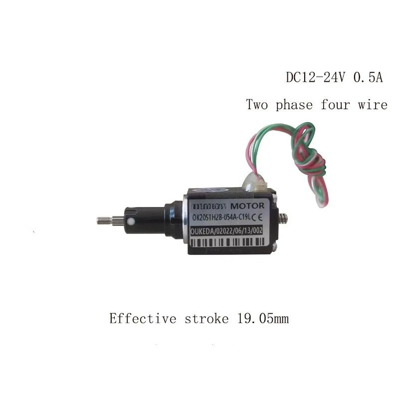 

NEMA 8 Captive Linear Stepper Motor 19.05mm Stroke 0.5A 1.8 Degree for Automation Equipment