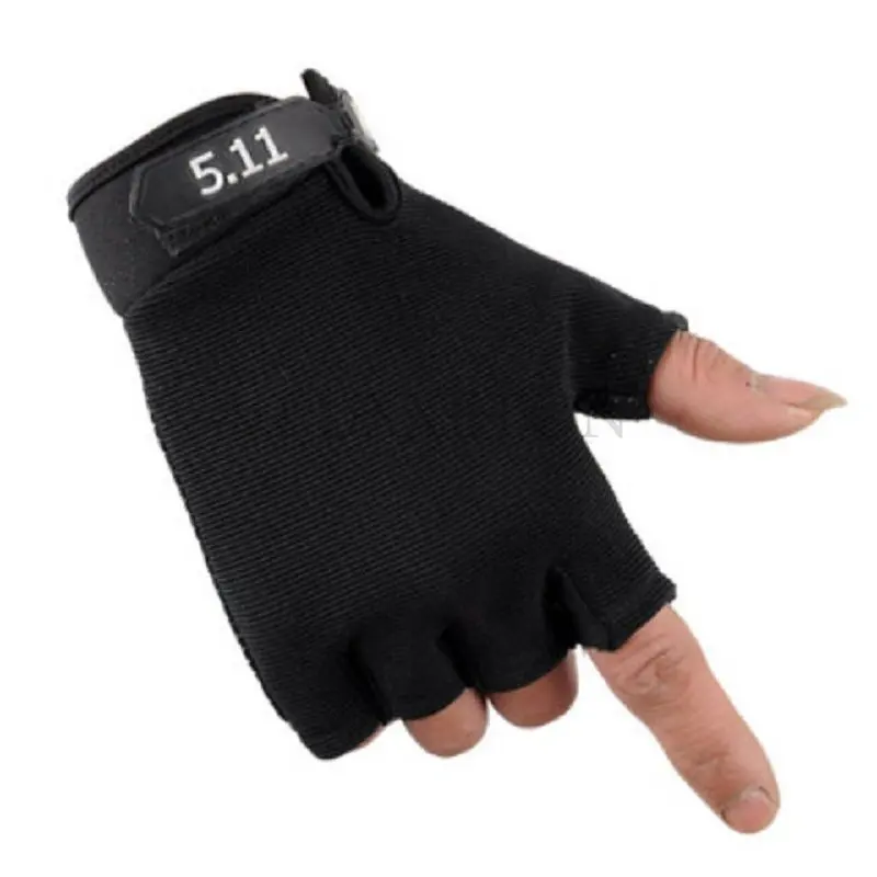 Shooting Fingerless Gloves Half Finger Men Tactical Gloves Anti-Slip Outdoor Sports Bicycle Gloves Riding Gloves