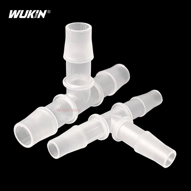Plastic Hose Connector T Type Three-way  Pipe Fitting For  Fish Tank Garden Irrigation Joint 3.2mm~25mm