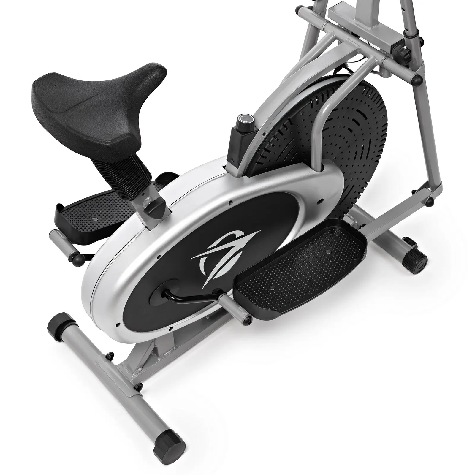 Elliptical Machine Cross Trainer 2 in 1 Exercise Bike Cardio Fitness Home Gym Equipment