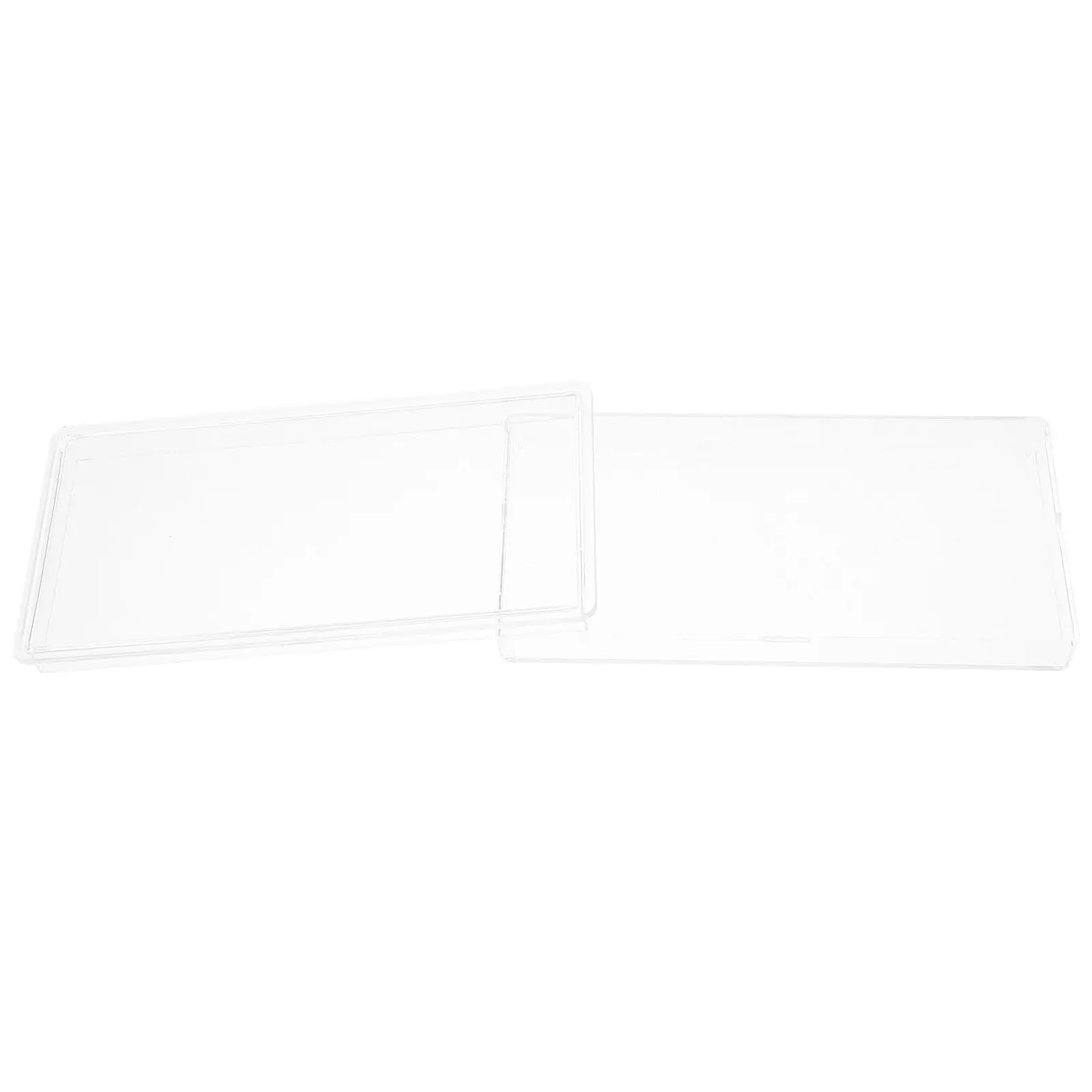 

Plastic Currency Case For Banknote Holder Dust-Proof Organizer Portable Storage Box For Money Stamp Souvenir Collection