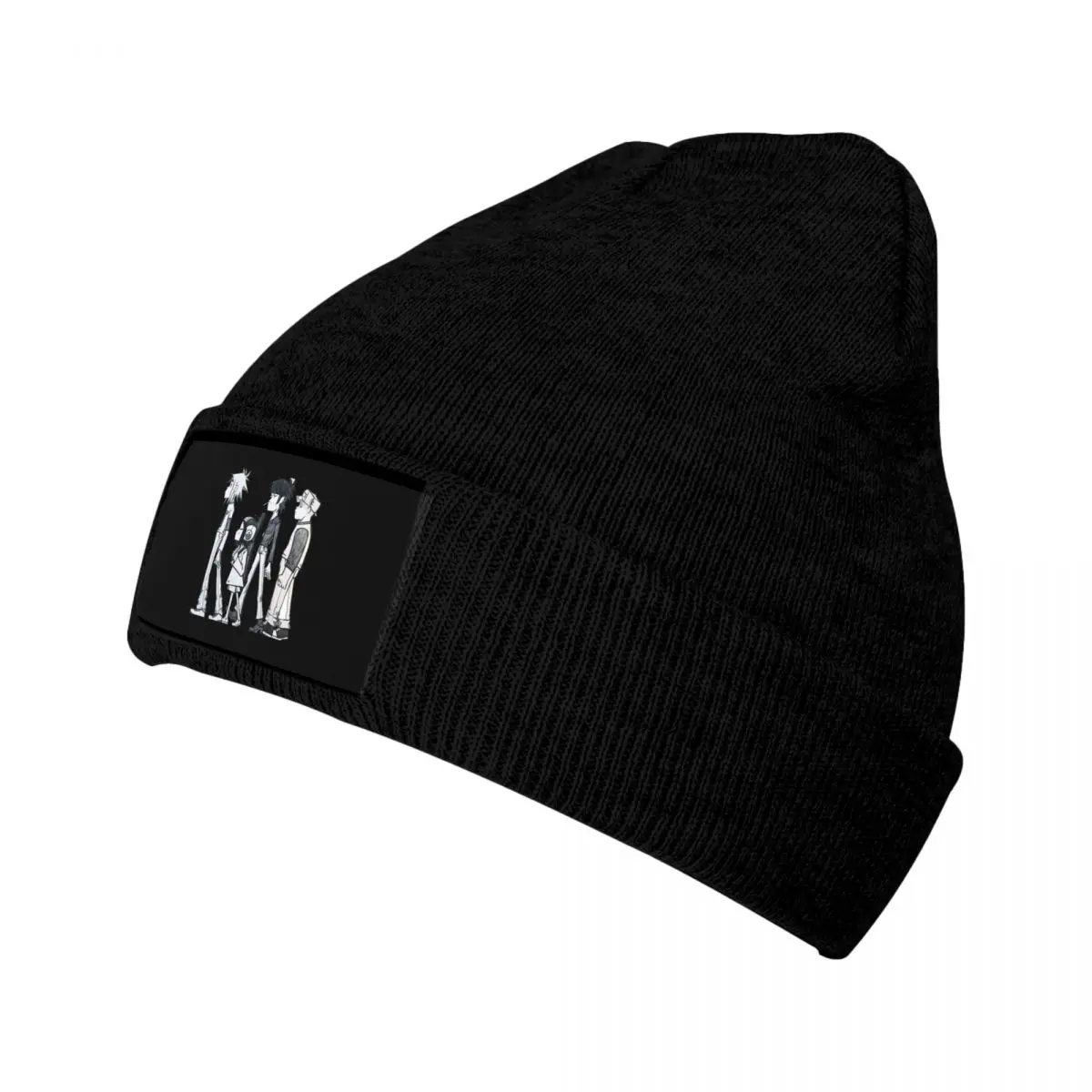 

Gorillaz Rock Knit Hat Beanie Winter Hats Warm Acrylic Casual Cap Men Women