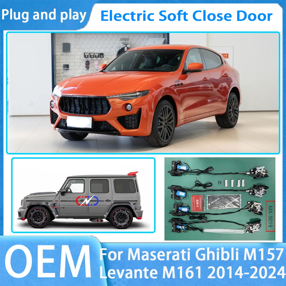 

for Maserati Ghibli M157 Levante M161 OEM Car Soft Close Door System Automatic Electric Auto Pull Power Latch Power Closing