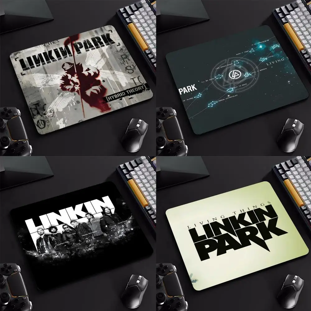 Hot Rock L-Linkin P-Park band Mouse Pad Cartoon rubber Small mouse pad desktop computer office keyboard e-sports ROGs game mouse