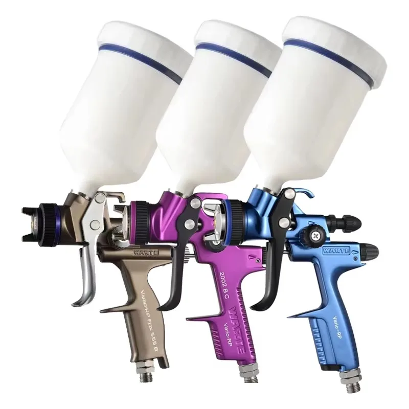 HVLP Pneumatic Air Spray Gun Aluminum Alloy 600ml Large Capacity Auto Paint Gravity Feed 1.3mm Nozzle OEM Spray Spray