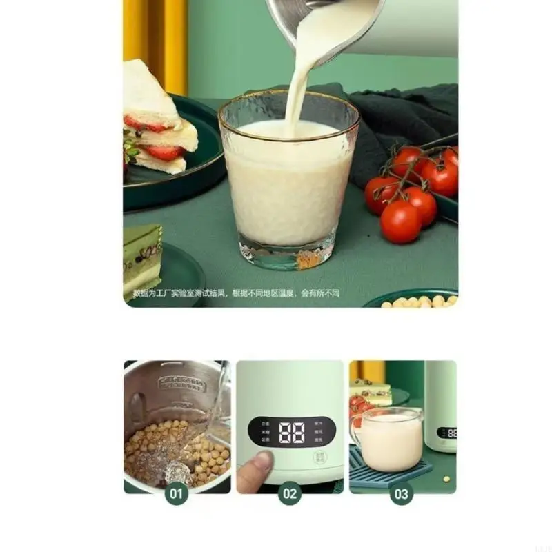 آلة حليب الصويا U1JE فول الصويا الخلاط الخلاط مصغر حليب الصويا صانع الجدار أجهزة المطبخ 350 مل