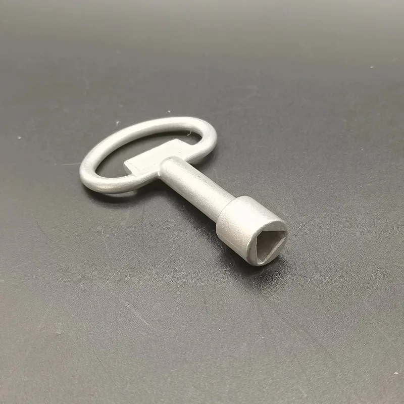 1 قطعة كلمة قفل أسطواني MS705 ، مثلث ، مفتاح بأربعة زوايا ، مادة سبائك الزنك ، مفتاح قفل خزانة عالمي