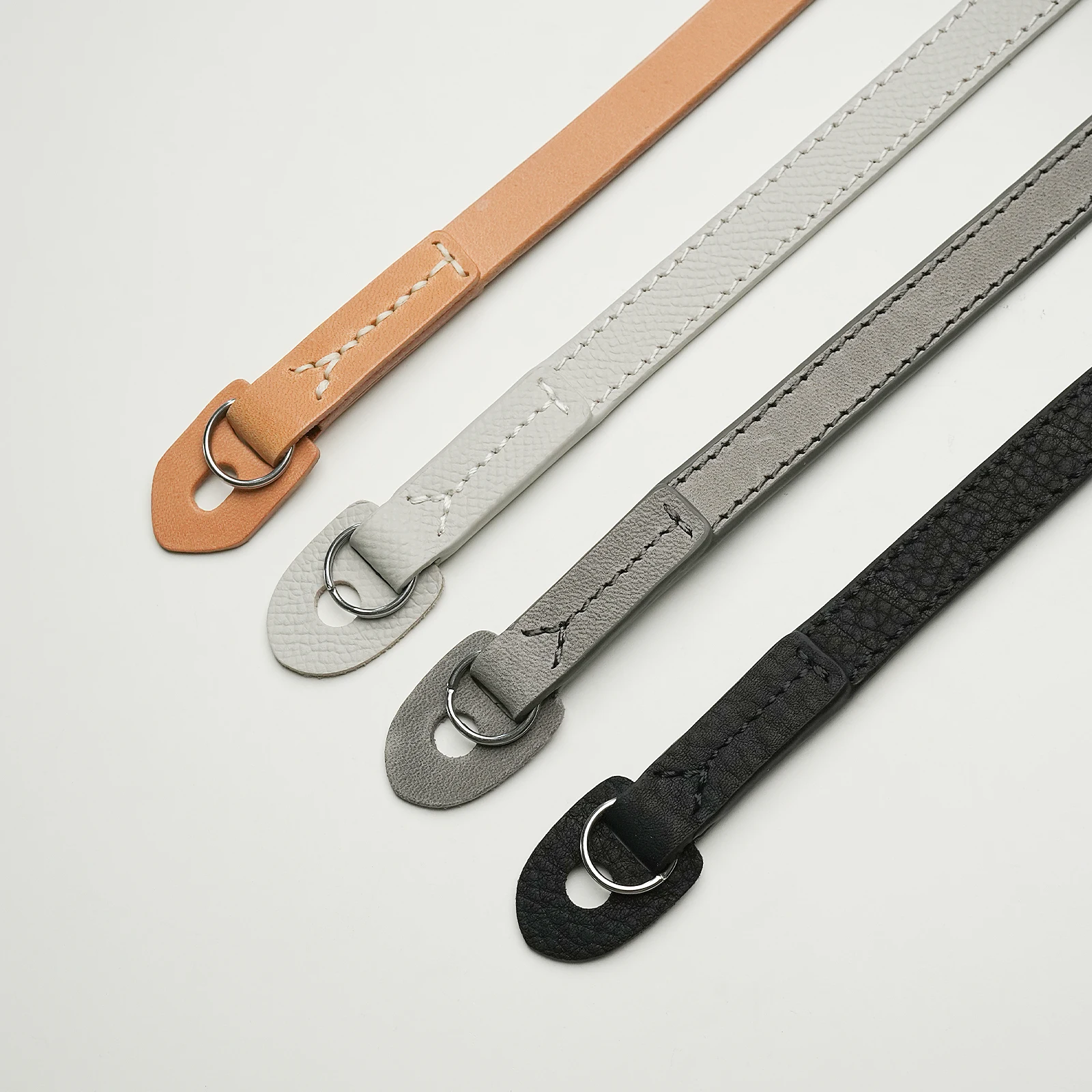 Mr.stone Handmade Genuine Leather Camera Strap For sony Camera Shoulder Sling Belt Fine shoulder strap(Double-sided leather)