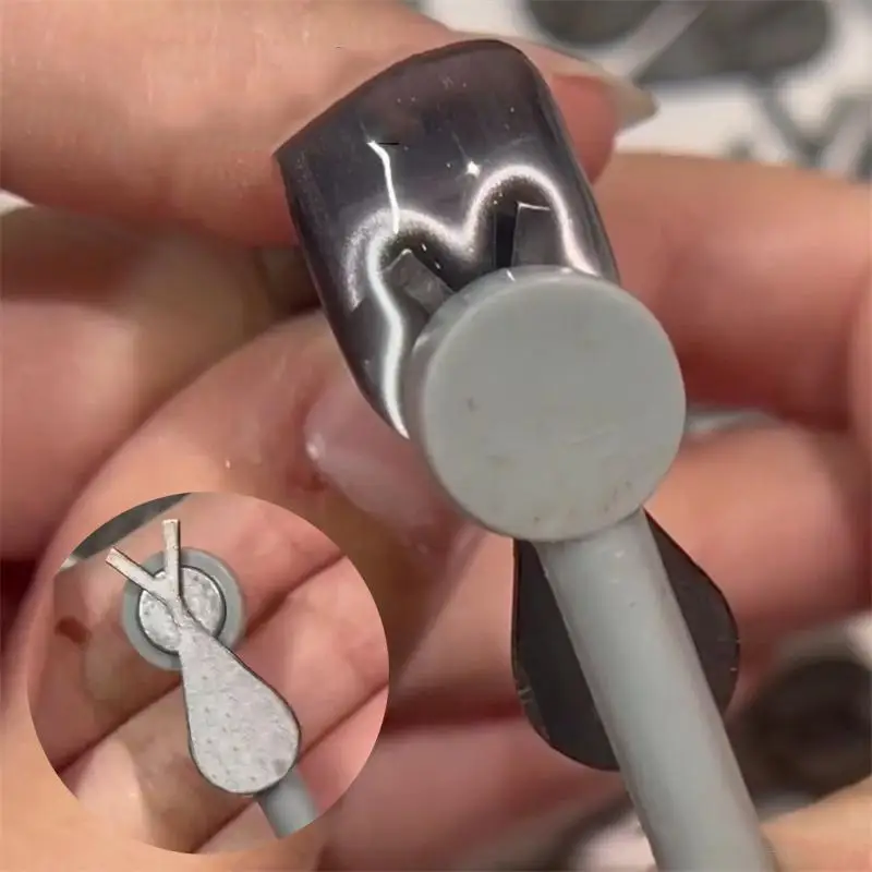 1/3pcs Gel UV Ferro Magnete Stick Strumento per manicure Salon Fai da te Nail Art Magnete Cat Eye Magnete per creare forme di coniglio e orso sulle unghie