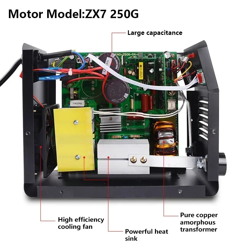 ARC300 Welding Machine 110V/220V Electric Spot Welding Portable Beginner Lightweight Efficient Semi-Automatic Inverter Welder