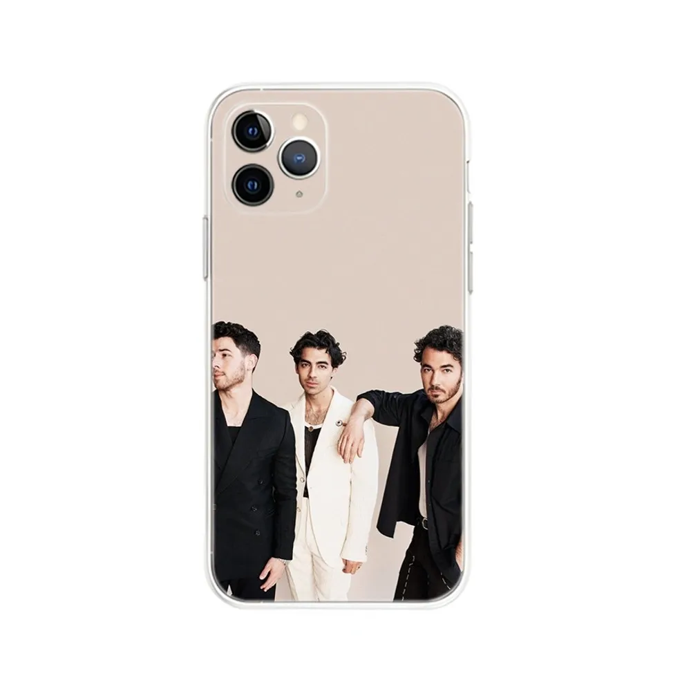 J-Jonas Band B-Brothers Phone Case For iPhone Apple 15,14,13,12,Mini,11,Pro,Max,Plus,X,XR,XS,8,SE,2020,Plus Transparent Cover