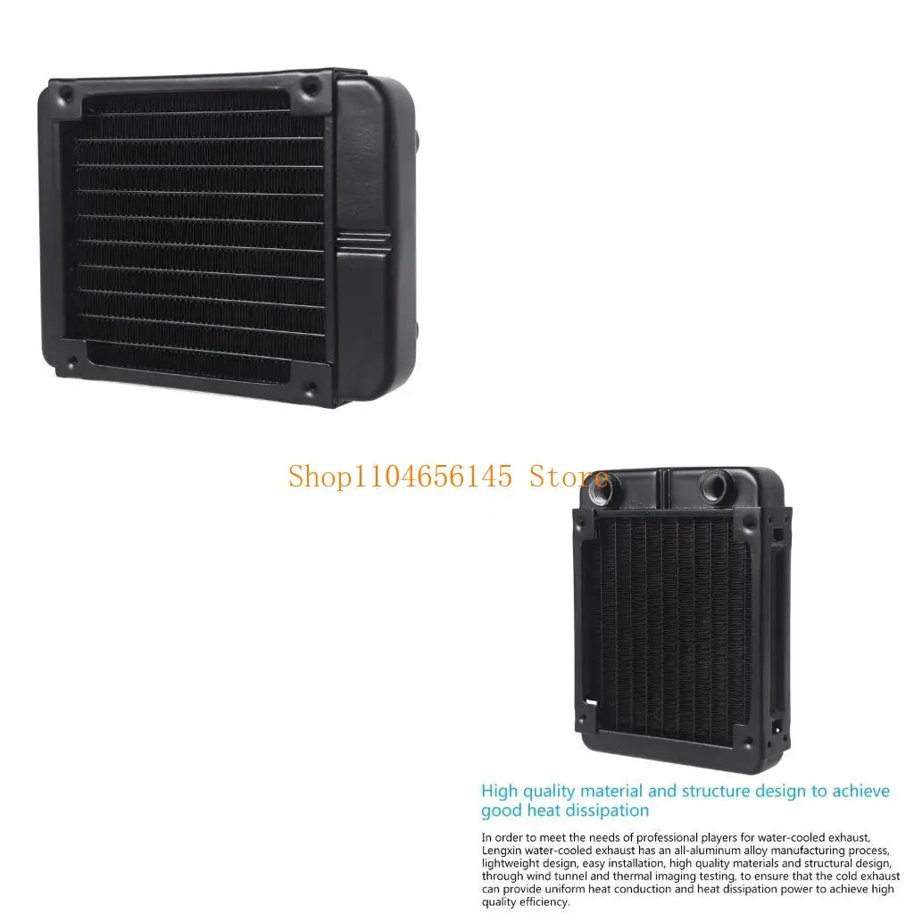 

5asd ПК водяной теплообменник компьютер алюминиевый теплоотвод радиатора для компьютера