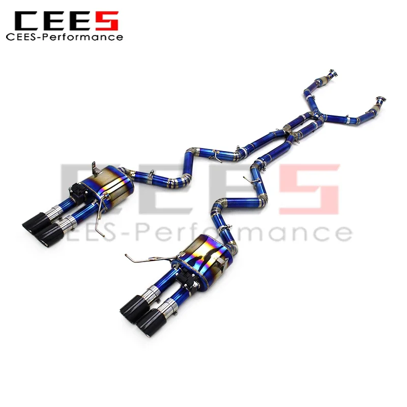 cees Tuning Exhaust Pipes for BMW M3 E90/E92/E93 4.0L 2007-2013 Performance Titanium Car Exhaust Catback Escape Muffler System