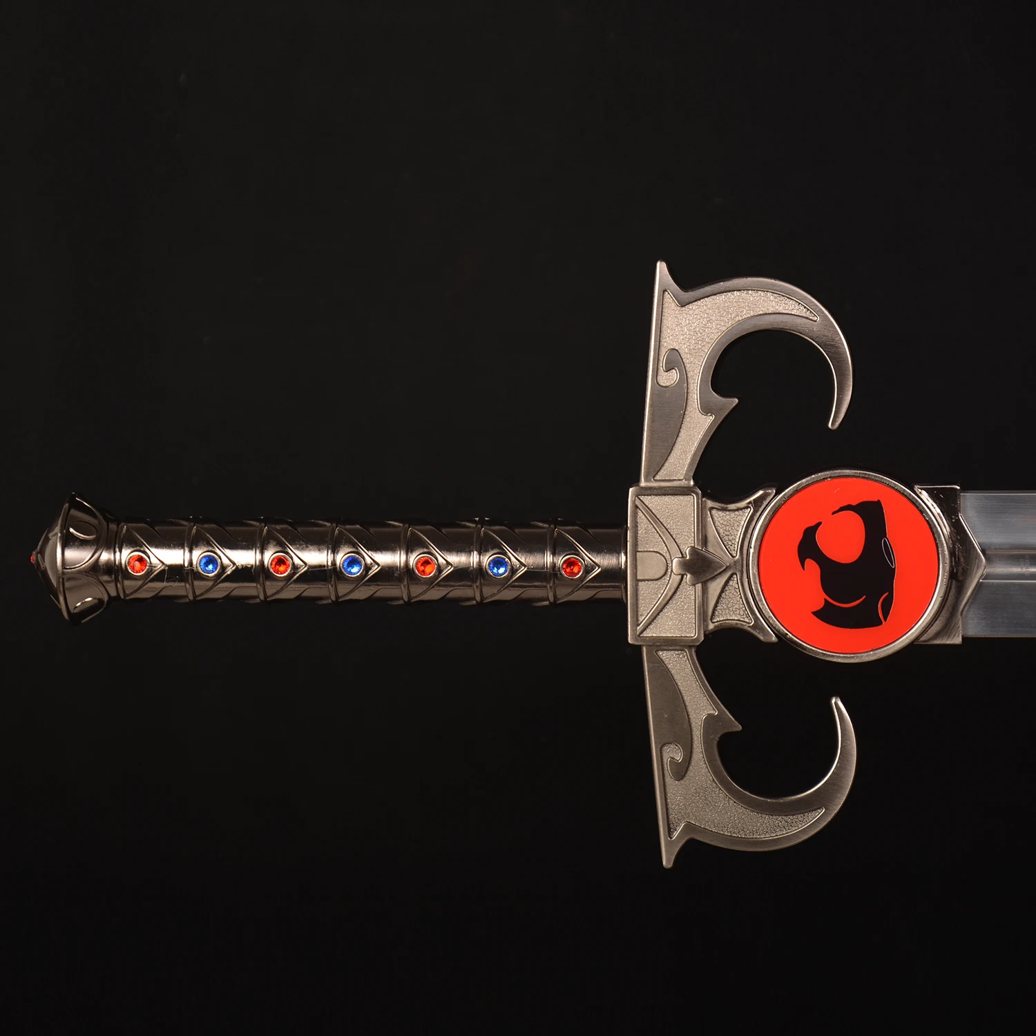 48in Anime Sword/Sword of Omens/Sheath of skin/Red pattern/Cosplay