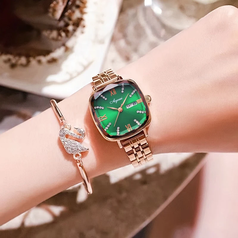 New women's watch high-grade high-grade personality foreign style all fashion durable gentle beautiful women's watch