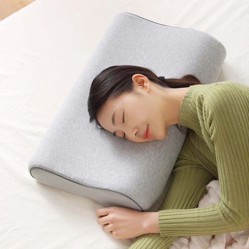 Orthopedic Memory Foam Pillow Neck Protection Slow Rebound Memory Pillow Wave curve shape Health Cervical Neck