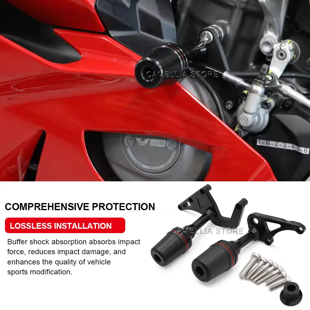 

Motorcycle Accessories Motorcycle Engine Guard Bumper Crash Protection for Ducati Panigale V2 V2S 2025