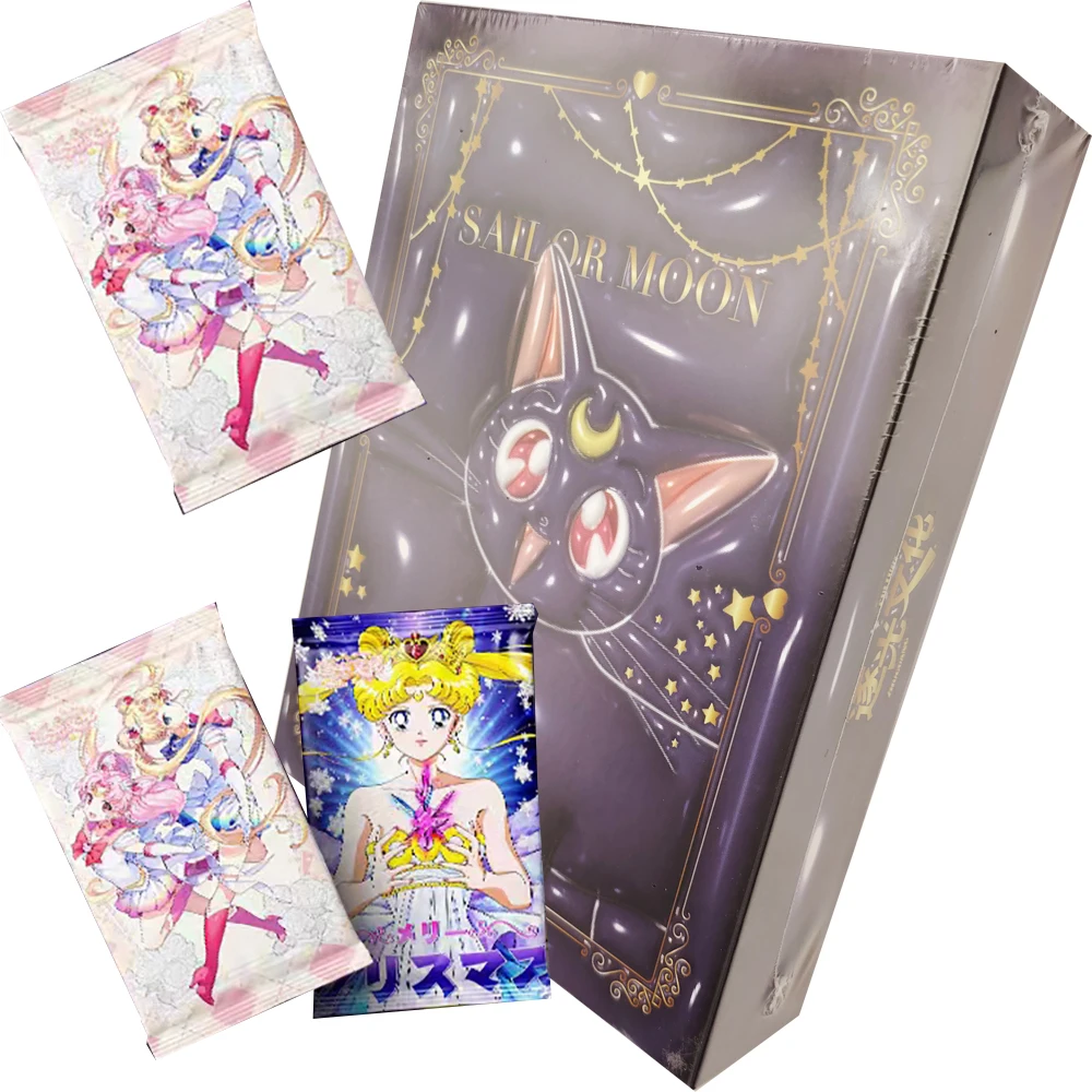 

Sailor Moon Japanese Popular Girl Anime HD Craft Character Card Cute and Sweet Magic Princess Limited Edition Cards Kids Gifts
