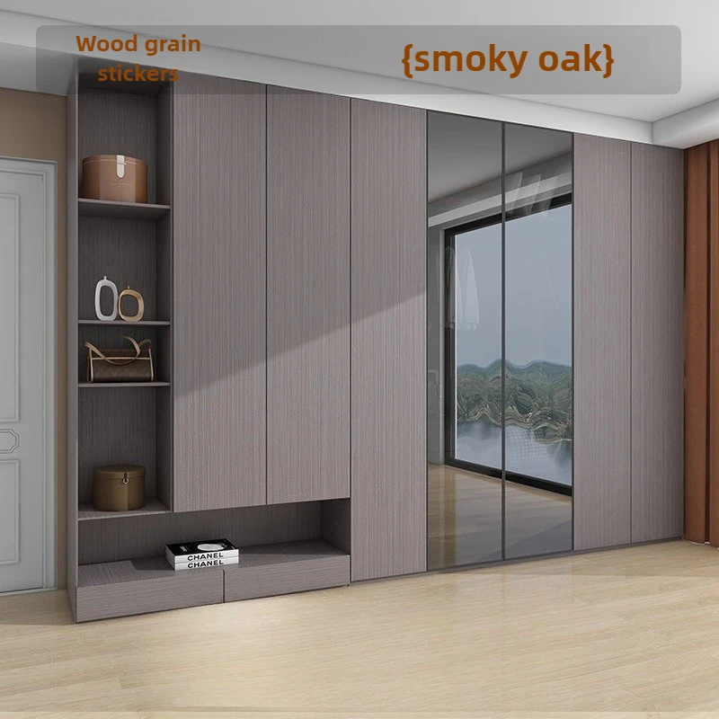 

Self-Adhesive Wood Wallpaper - Waterproof Peel & Stick, Furniture Cabinet MDF Renewal & Showroom Decor