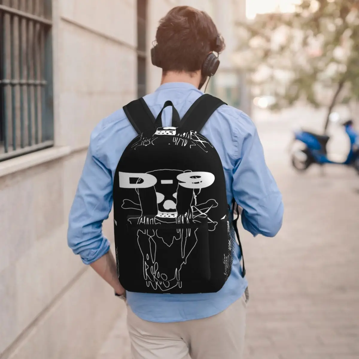 

Ecco2k Drain Gang Peroxide D9 Logo Backpack Student BookBag Children School Bag Laptop Shoulder Bags for Men Women