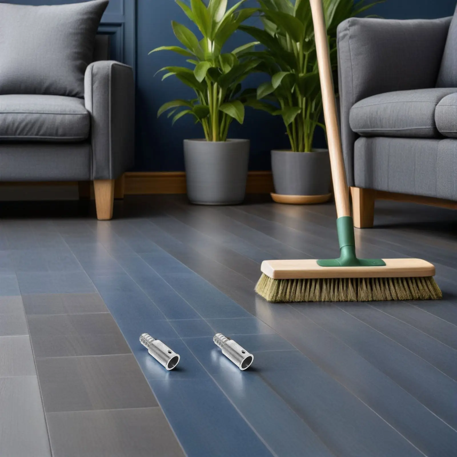 

Набор из 8 металлических адаптеров с резьбой 25 мм для удлинения ручки швабры, метлы, сменного наконечника, соединитель для чистящей штанги