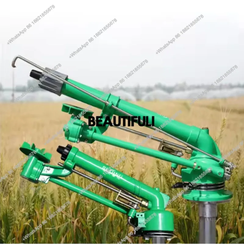 Water Sprinkler Agriculture 360 Degree Rotating Sprinkler Nozzle Irrigation System Sprinkler Rain Dust Removal G un