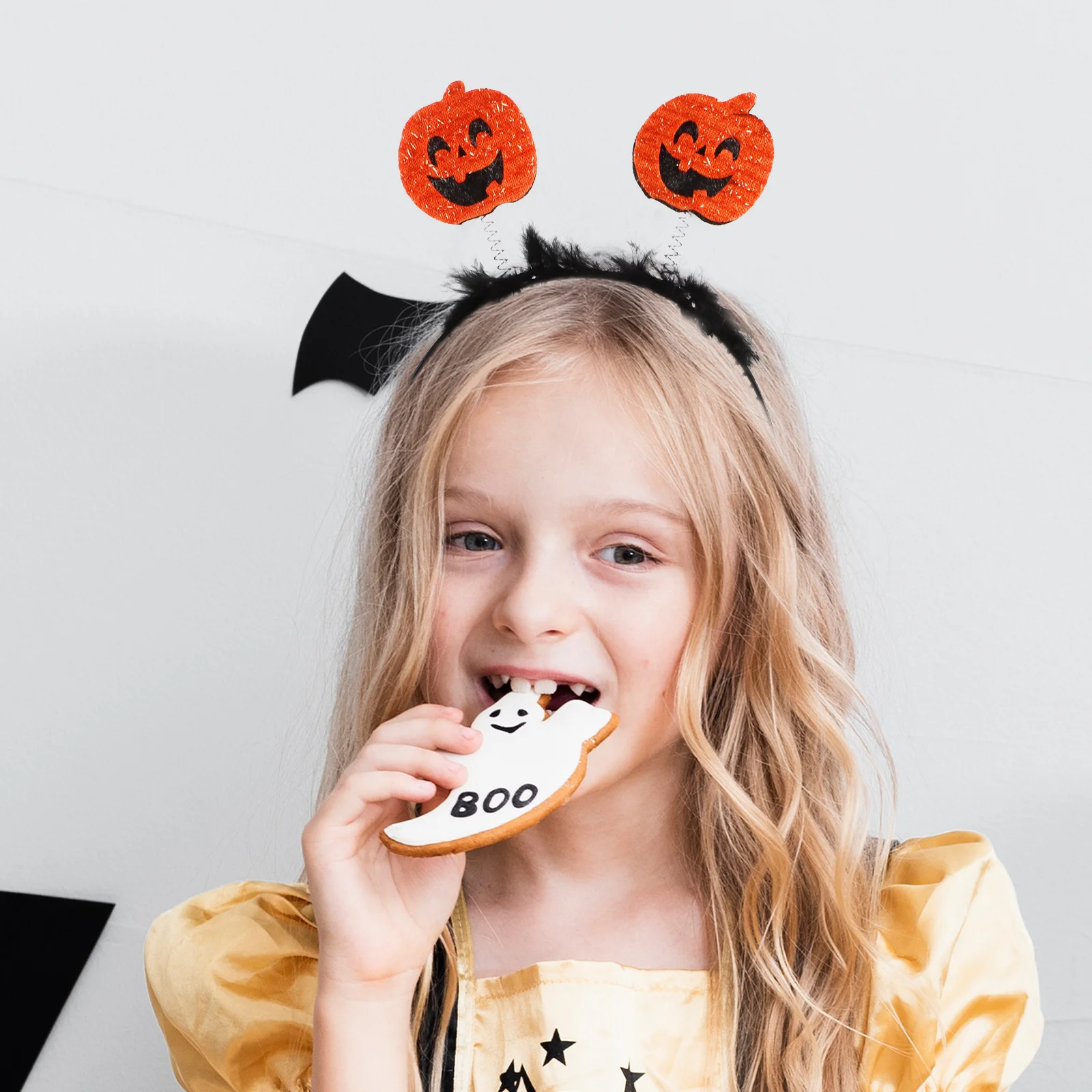 Accesorios para disfraz de Halloween, accesorio para cabeza de calabaza, banda para el pelo festiva para Nochevieja, fiesta de Pascua, decoración divertida, 6 uds.