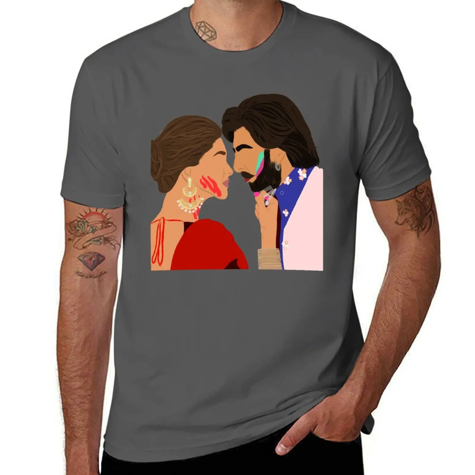 

Ram Leela T-Shirt Work Short Sleeve Cotton Top