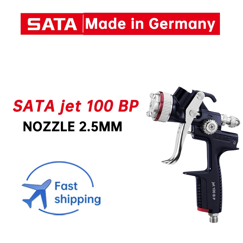 jet 100 BP SATA airbrush paint spray gun Professional airbrush Putty paint spray gun sprayer air tools 2.5mm