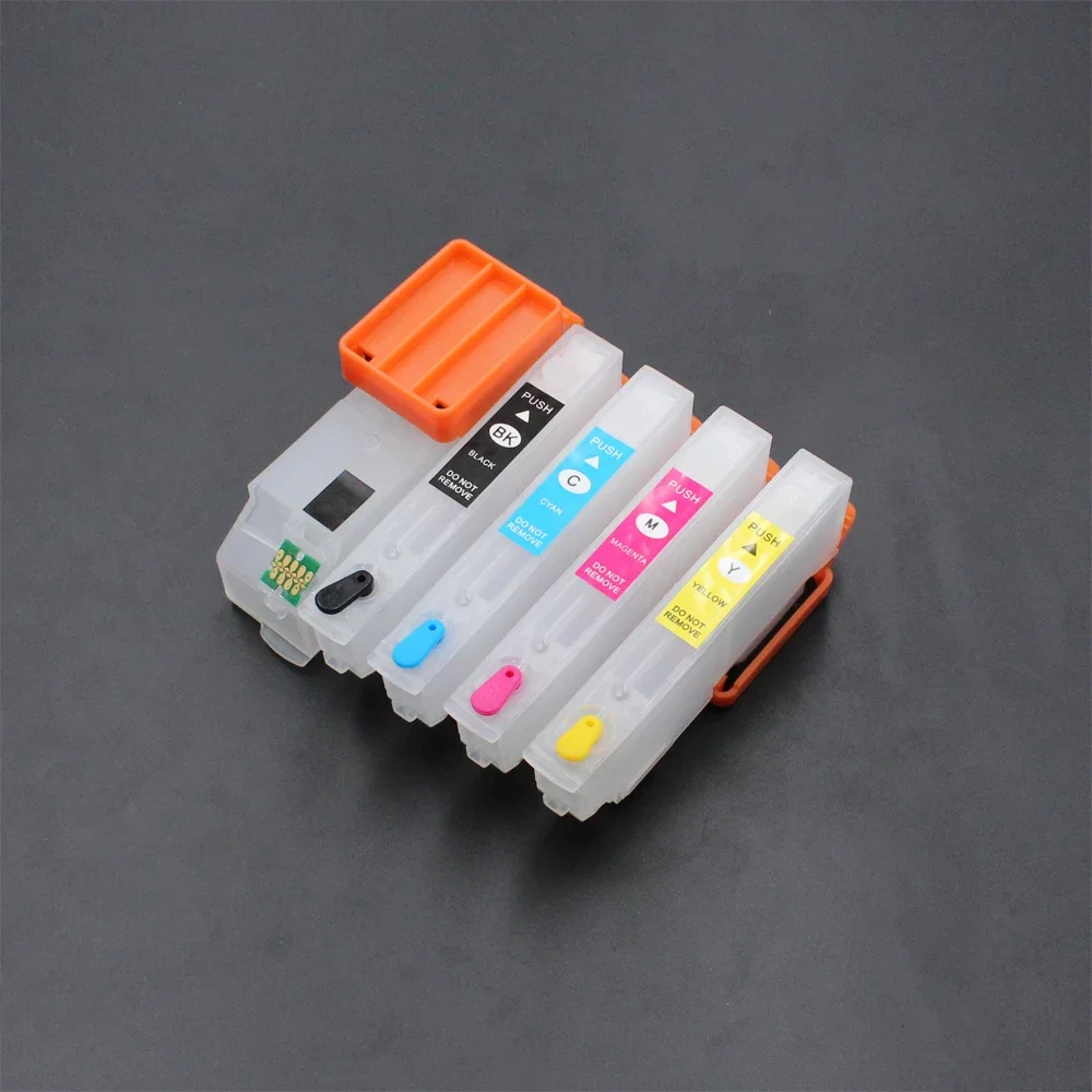 26/26XL Refillable ink cartridge For Epson XP600 XP605 XP700 XP800 XP510 XP615 XP610 XP520 XP620 XP625 Printer T2621 T2631-T2634