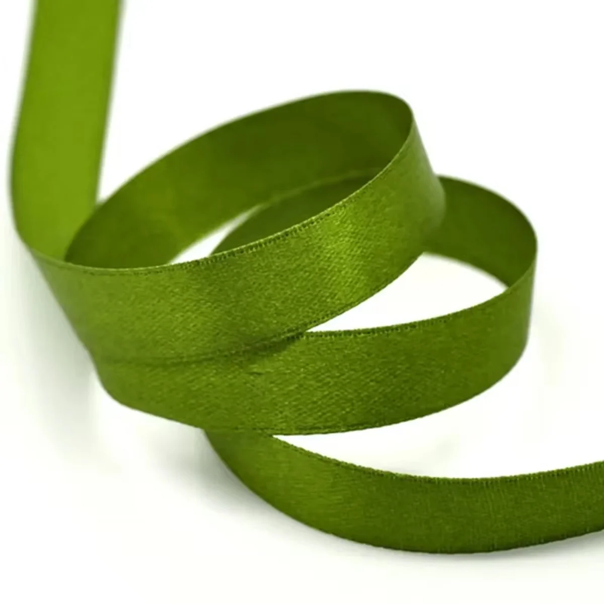 

10x25 Yards Olive Green 1/2" Satin Ribbon Polyester Ruban Wedding Craft Decoration Jewelry Making Findings