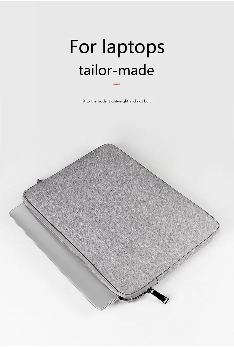 Laptop-Schutzhülle 11,6-15,6 Zoll Neopren-Schutztasche für MacBook Ultrabook – Detail 8