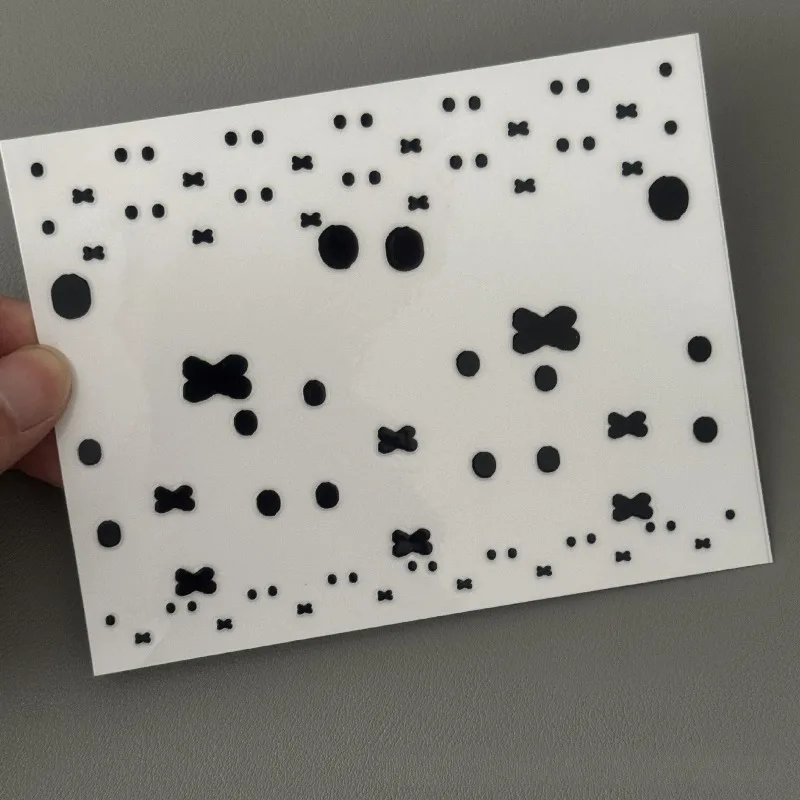 10 Uds. De pegatinas de expresión de la serie Miffy de dibujos animados, estampado creativo bonito, pegatina de taza de agua sin marcar DIY