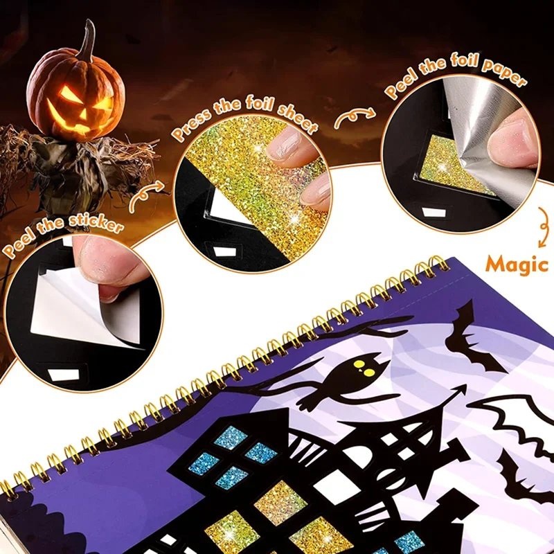 Kids Montessori Fun Art Set  Animal Coloring Book & DIY Craft Kit Creative Kindergarten Drawing Toy & Perfect Christmas Gift