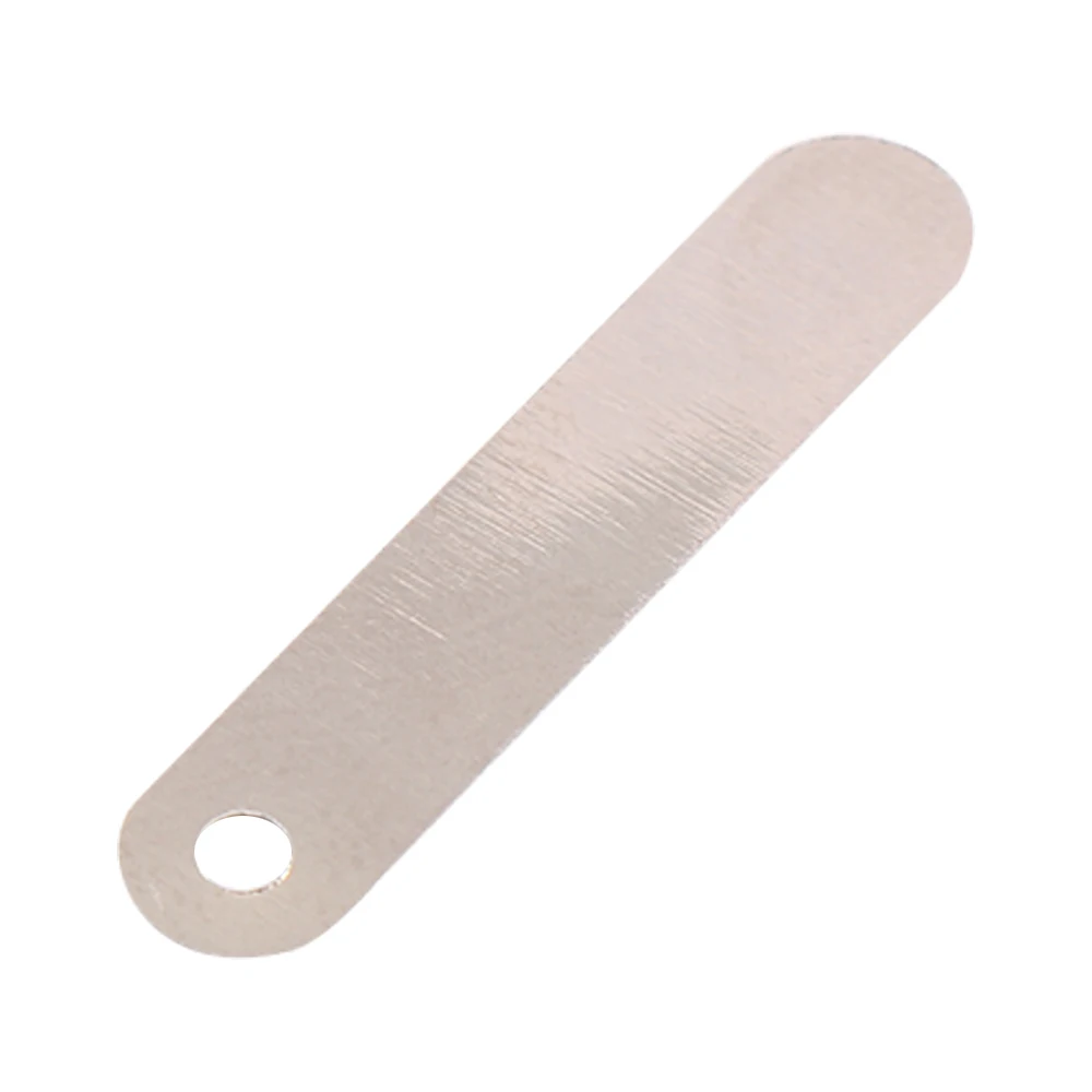 Durable 2.5*0.5cm for Rechargeable Battery DIY Conductive Sheet Connecting Tab Solder Tab Nickel Plated