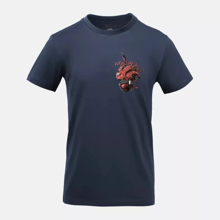 Problem Solved Military Training Tactics Brand Graphic Tee Cotton Mens Womens T-Shirt Outdoor Top