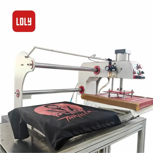 40*60cm Semi-auto Double Station Iron Heatpress Dtf Automatic Heat Press Printing Machine For T-shirt Cotton Hot Press - Image 4