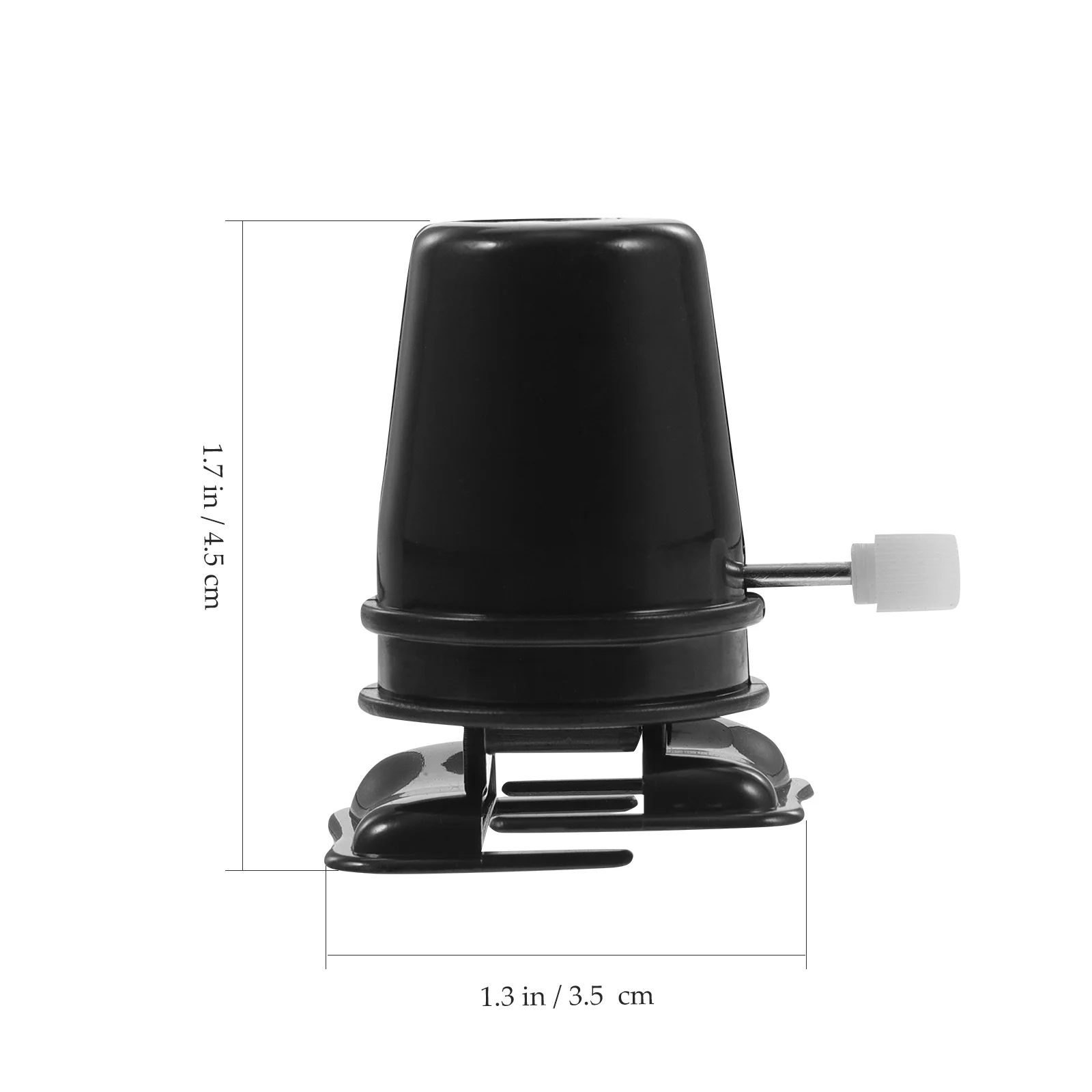 6 Buah Mainan Berjalan Angin Aksesori Robot Jarum Jam Perbaikan Pas Mainan Bagian Bahan Gerakan Mini Bayi Putih