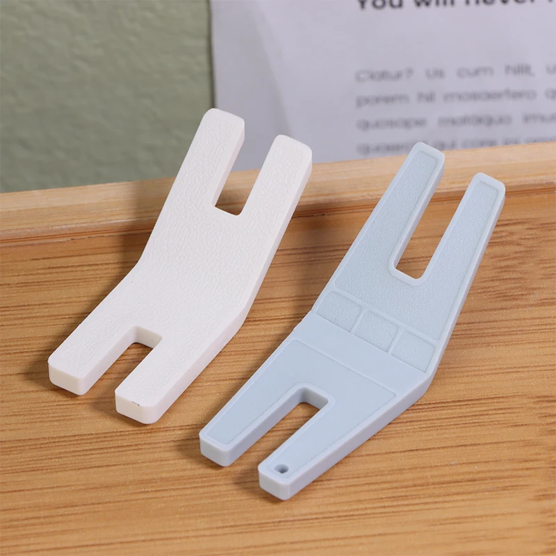 1Pc Plastic Sewing Machine Presser Foot Tool Plate Seam Gusset Plate Straight Stitch Foot Sewing Seam Guide For Sewing Machines