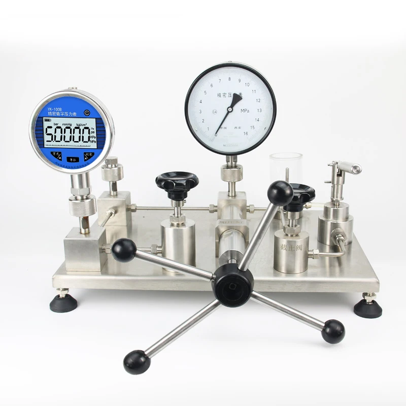 Pressure Gauge Calibration Positive Negative Pressure Verification Device Pressure Gauge Calibration Bench Calibrator Benchtop