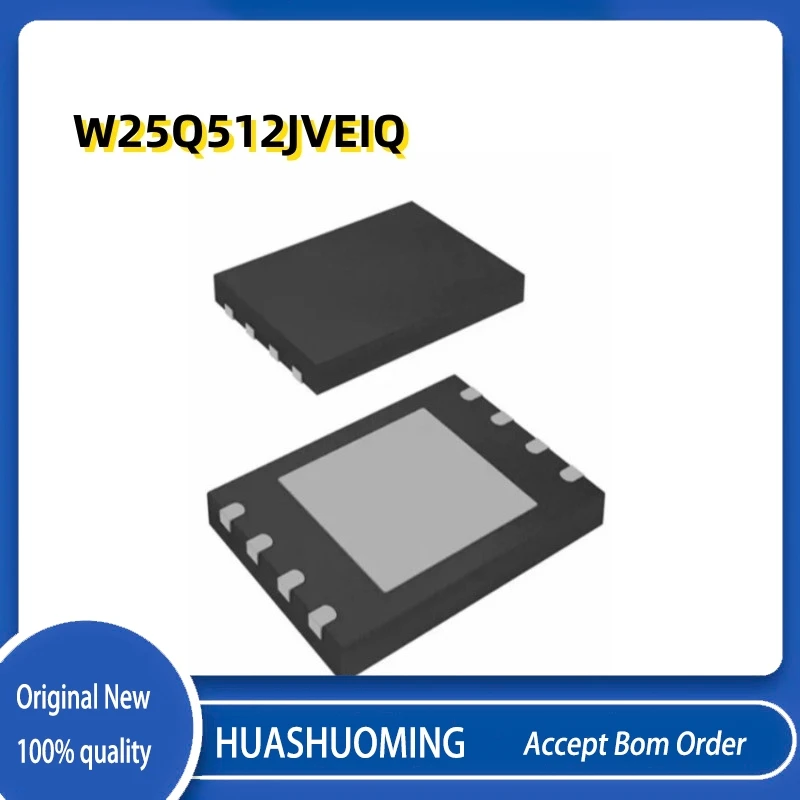 5PCS/LoT NeW   W25Q512JVEIQ W25Q512  WSON-8